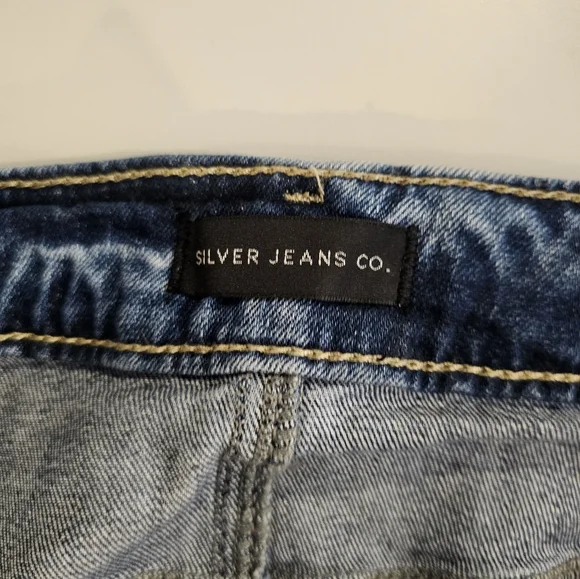 Silver Jeans Blue Straight Leg Denim - Picture 5 of 9